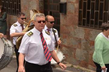 Misa, procesión y desfile de ganado en La Pardilla (Foto Francisco Javier Santana)